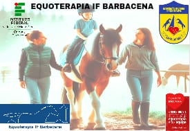 EQUOTERAPIA COM A EQUOTERAPEUTA ANA CAROLINA SEXTA-FEIRA 13:00 ÀS 13:30