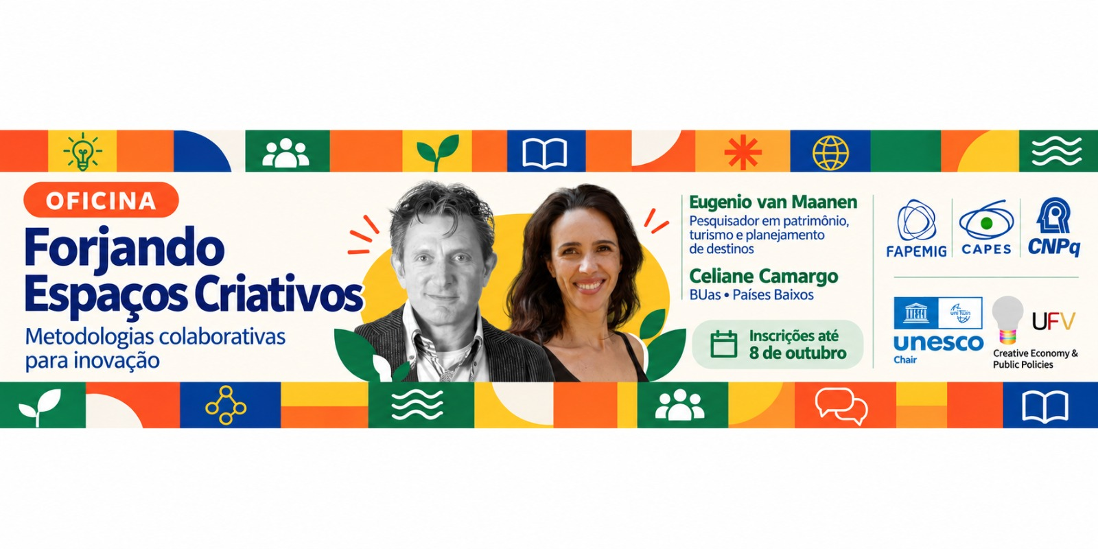 Oficina - Forjando Espaços Criativos: Metodologias Colaborativas para Inovação